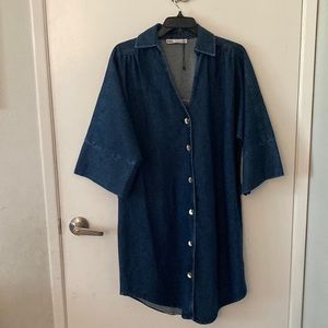 Zara Women Long Sleeve Denim